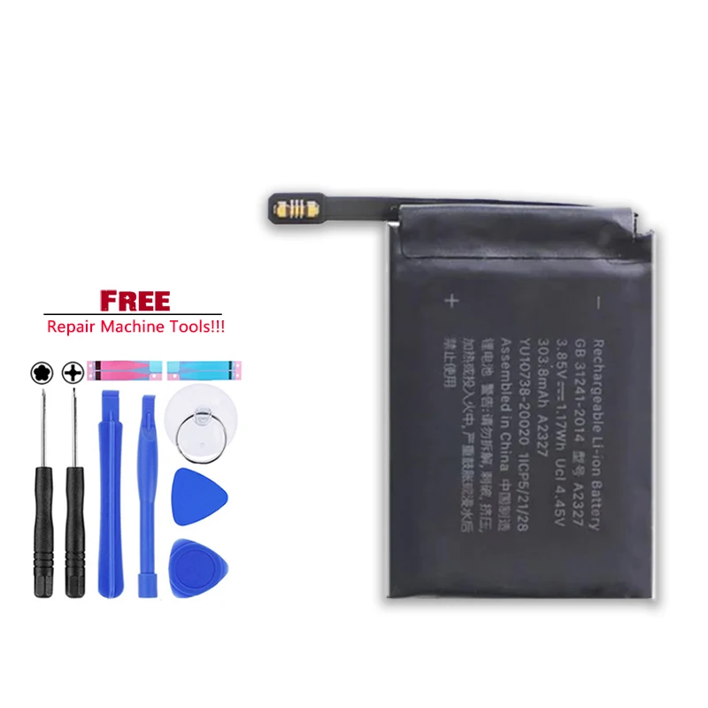 

303.8mAh Replacement Battery For Apple Watch Series 6 S6 44mm A2327