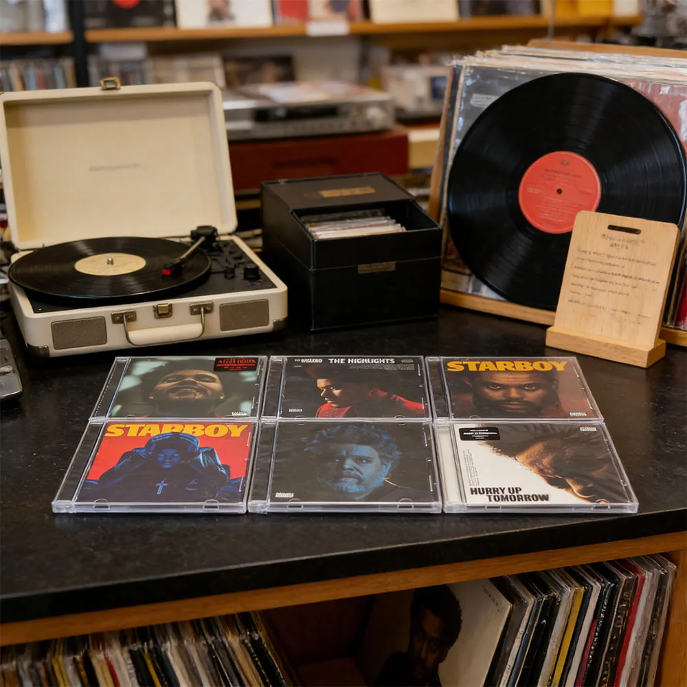 

CD It Presents The Weeknd's Core Creative Career From The Peak of Neon Pop To The Narrative of Dawn, Including 6 Key Works.