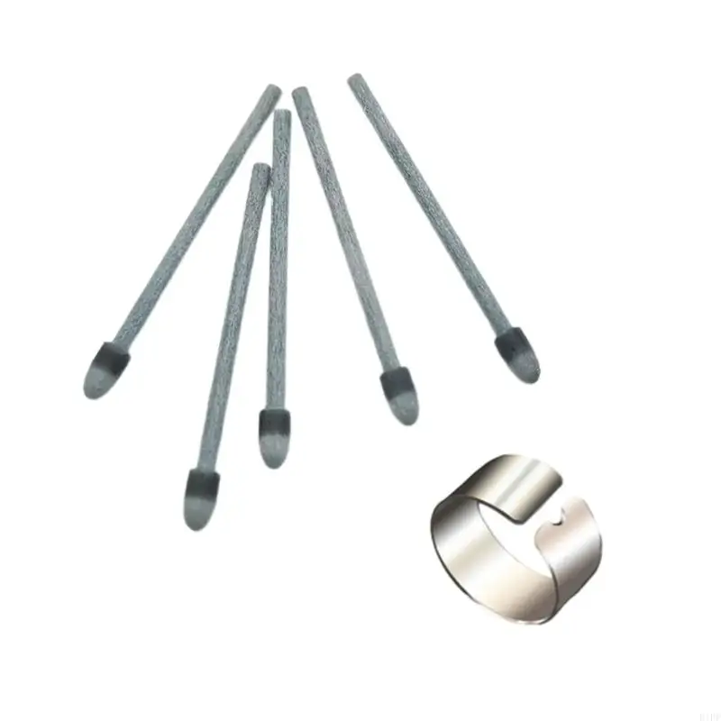 e1pf 5/10 피스 펠트 펠트 하나의 DTC133에 설정된 펜촉.