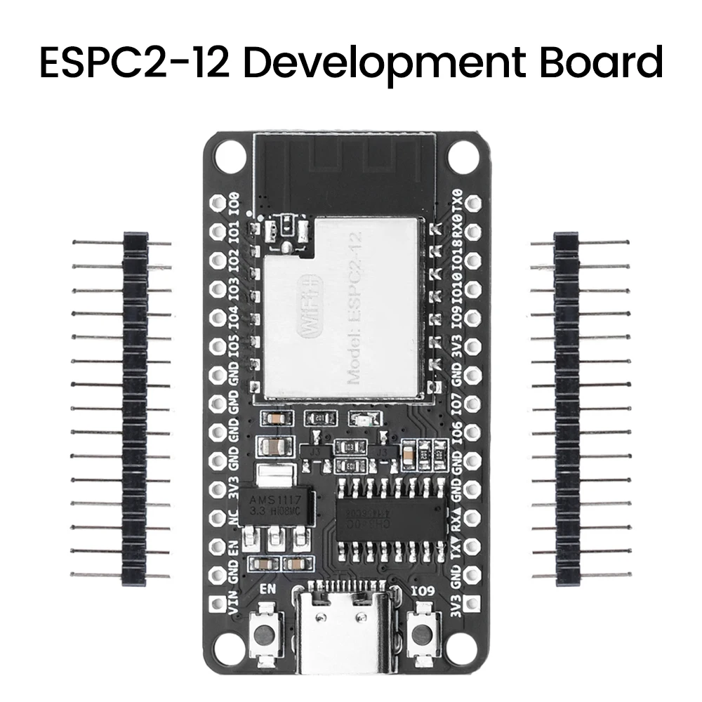 

ESPC2-12 ESP8684 2M ESP32-C2 Плата для разработки DevKit CH340 WIFI Модуль Bluetooth Type-C RISC-V 32-битный одноядерный процессор