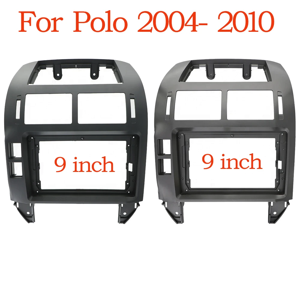 

Auto Stereo Frame Kit For VW Volkswagen Polo 2004-2011 Mounting Bezel Faceplate Car Interior Front Dash Center Facia