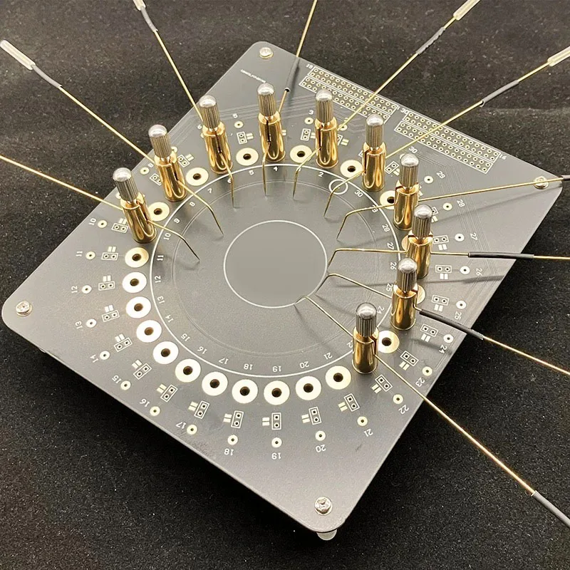 Gold-Plated Probe Data Recovery SD Memory Card Flying Line PC3000FE Chip Solid State Hard Drive Electronic Testing Tool