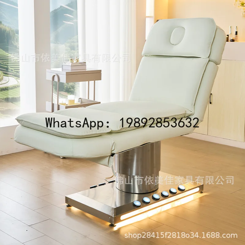 HYS electric beauty bed lifting skin management bed beauty salon special facial bed spa massage treatment