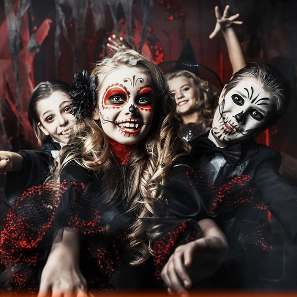 1/2 Paar gefälschte Vampirzähne Kostüm Cosplay Halloween Horror Vampir gefälschte Reißzähne für Erwachsene Kinder Halloween Party Requisiten Zubehör – Detail 10