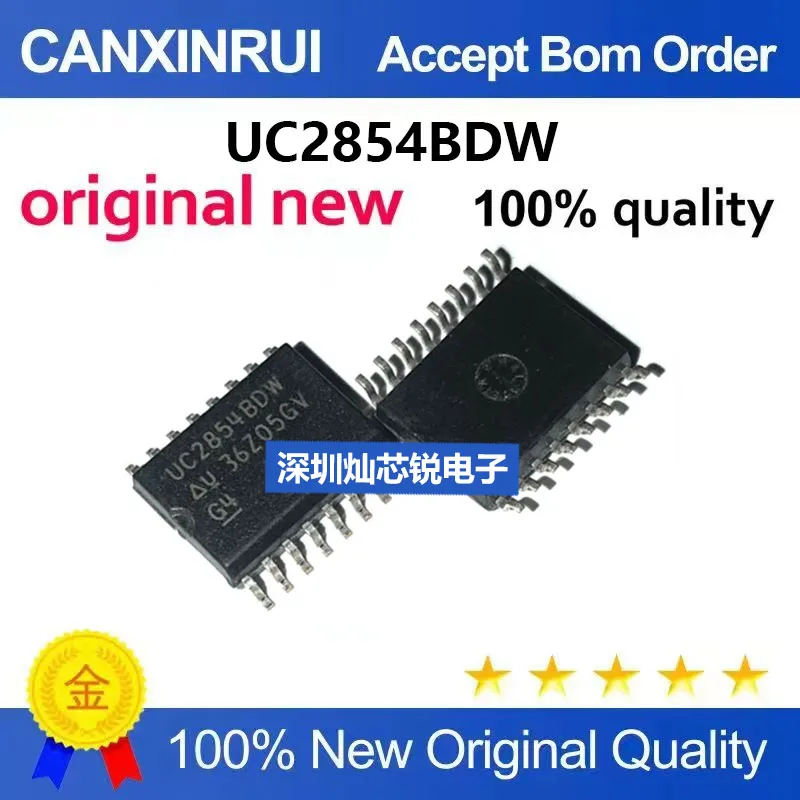(5-100 Pieces) Brand New Original High-Power PFC Controller IC UC2854 UC2854BDW SMD SOP16