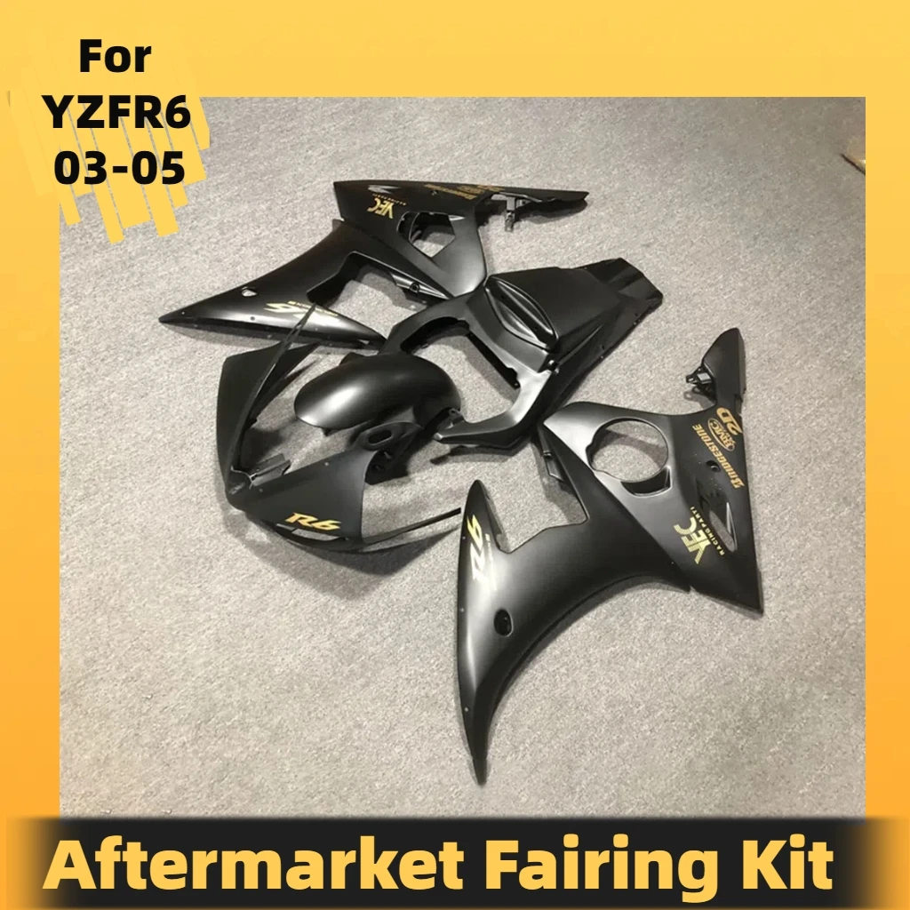 

Полный обтекатель YZF R6 2003 2004 2005, комплект обтекателей из АБС-пластика для YAMAHA R6 03 04 05, комплект деталей для обтекателя мотоцикла
