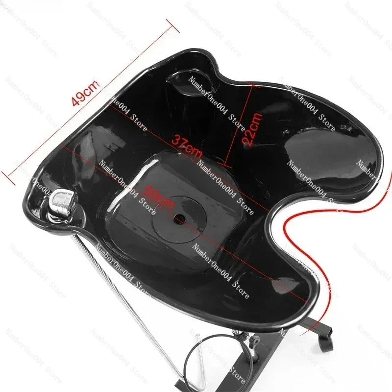 

Vertical Shampoo Basin Portable Barber Store Tilt Shampoo Tray Pregnant Elderly Electric Double Barrel Shampoo Beds