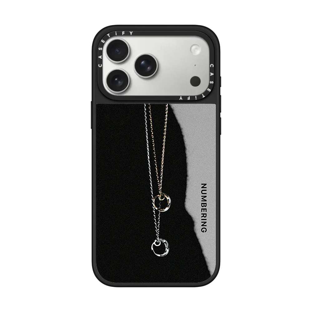 CASETiFY Co-brand NUMBERING Jewelry Collection Magnetic Phone Case for iPhone 17 16 15 14 13 Pro Max Air Plus Protect Cover view 3