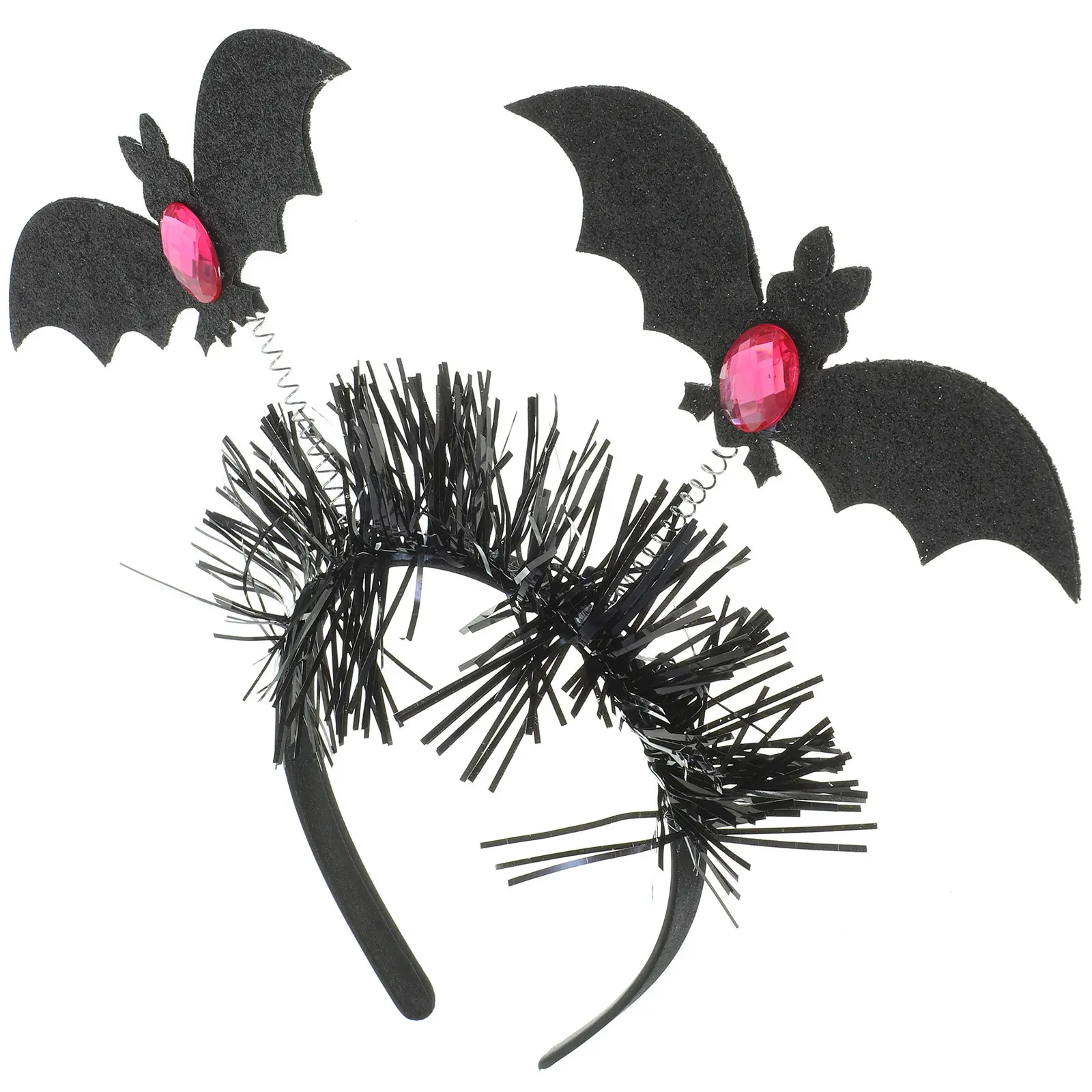 Halloween Bat Headband for Women – Soft Breathable Bat Wing Hair Hoop, Cosplay Party Photo Prop Costume Headdress
