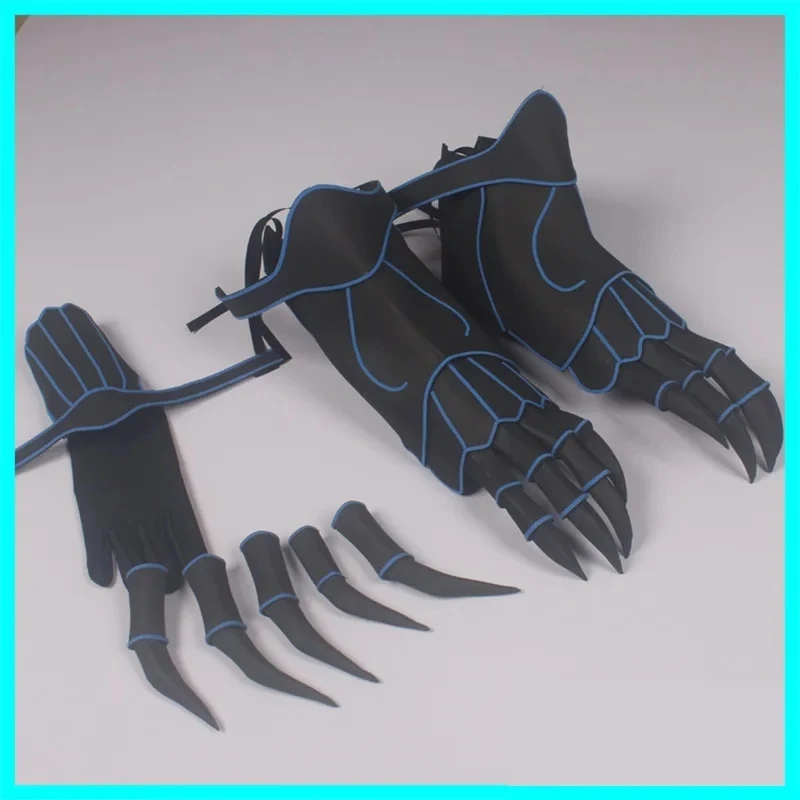 

Anime! Fate/Grand Order FGO Oberon Disguiser V3.0 Cosplay Leg Armour Hand Armour Costume Party Role Play Props Accessories