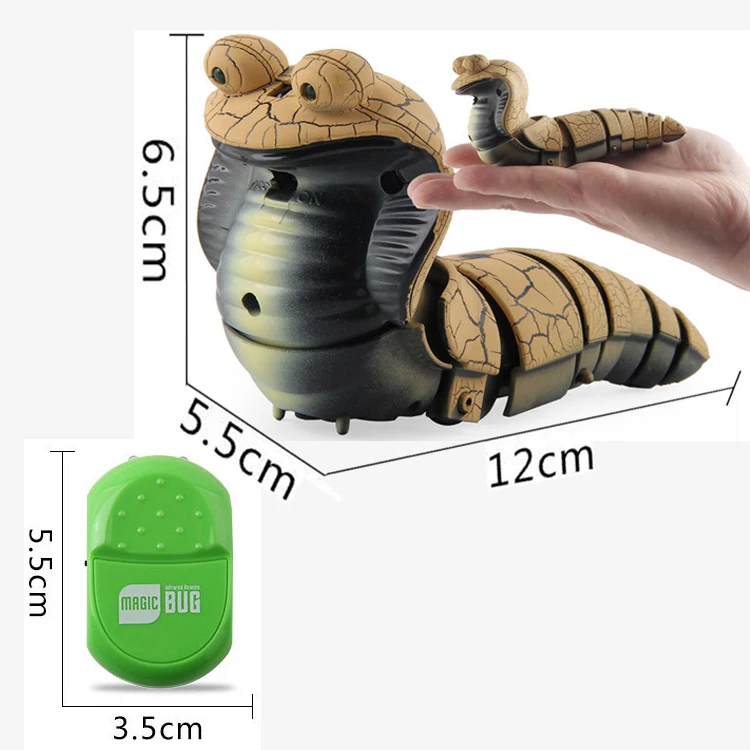 Horror Simulation Remote Control Electric Snake Halloween Prank Toys for Boy Kid Children Gags Animals Mouse Rc Spider Cockroach