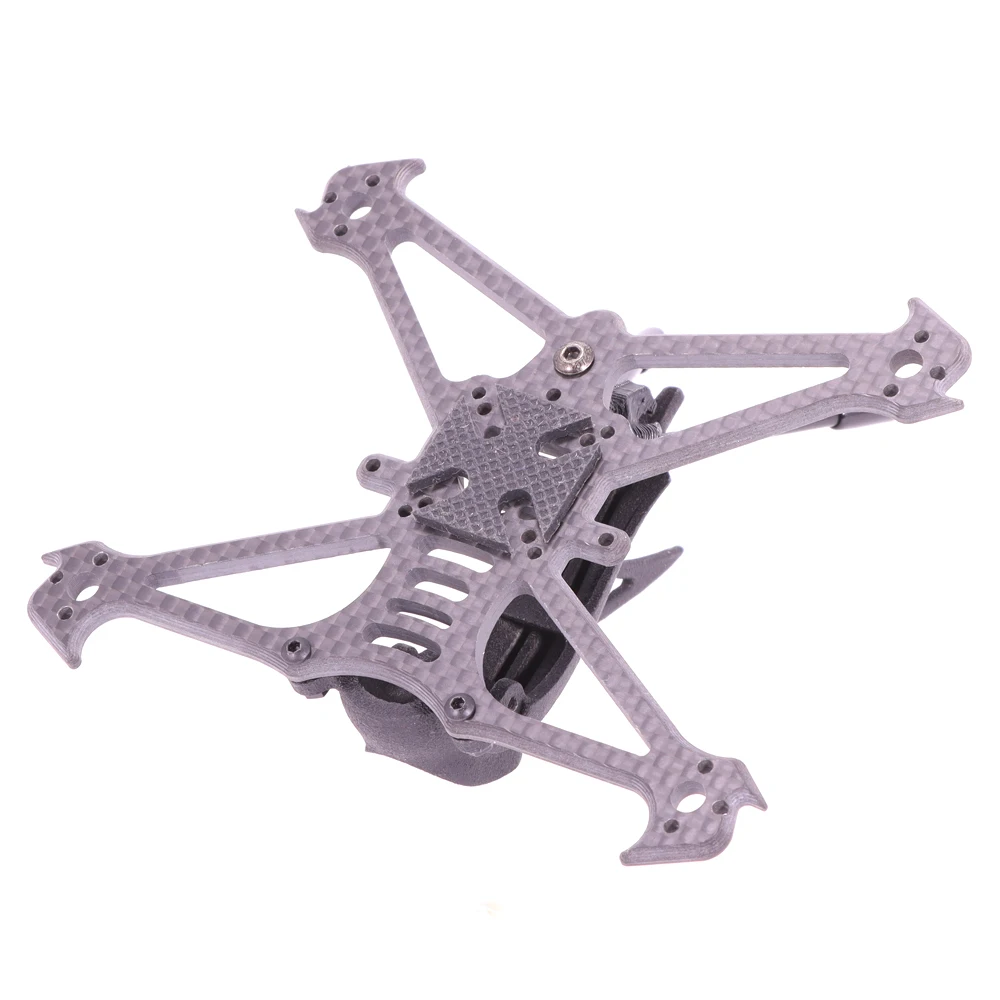 112mm Wheelbase Carbon Fiber Quadcopter Frame Kit Support  2.5Inch Propeller 1103 Brushless Motor RC FPV Toothpick Racing DIY