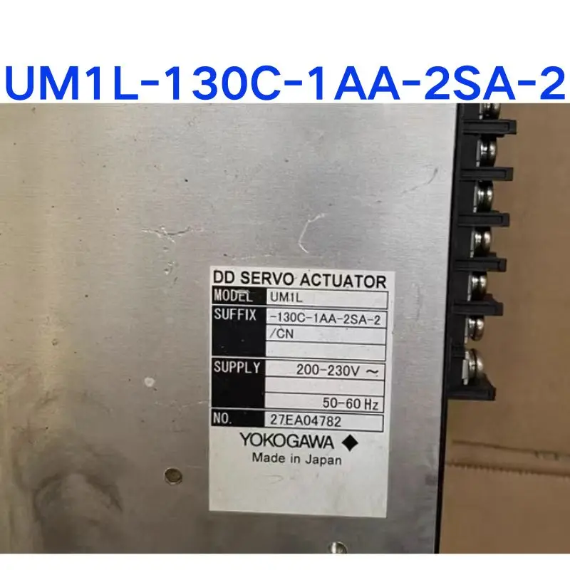 The second-hand UM1L-130C-1AA-2SA-2 servo driver has been tested OK and its function is intact