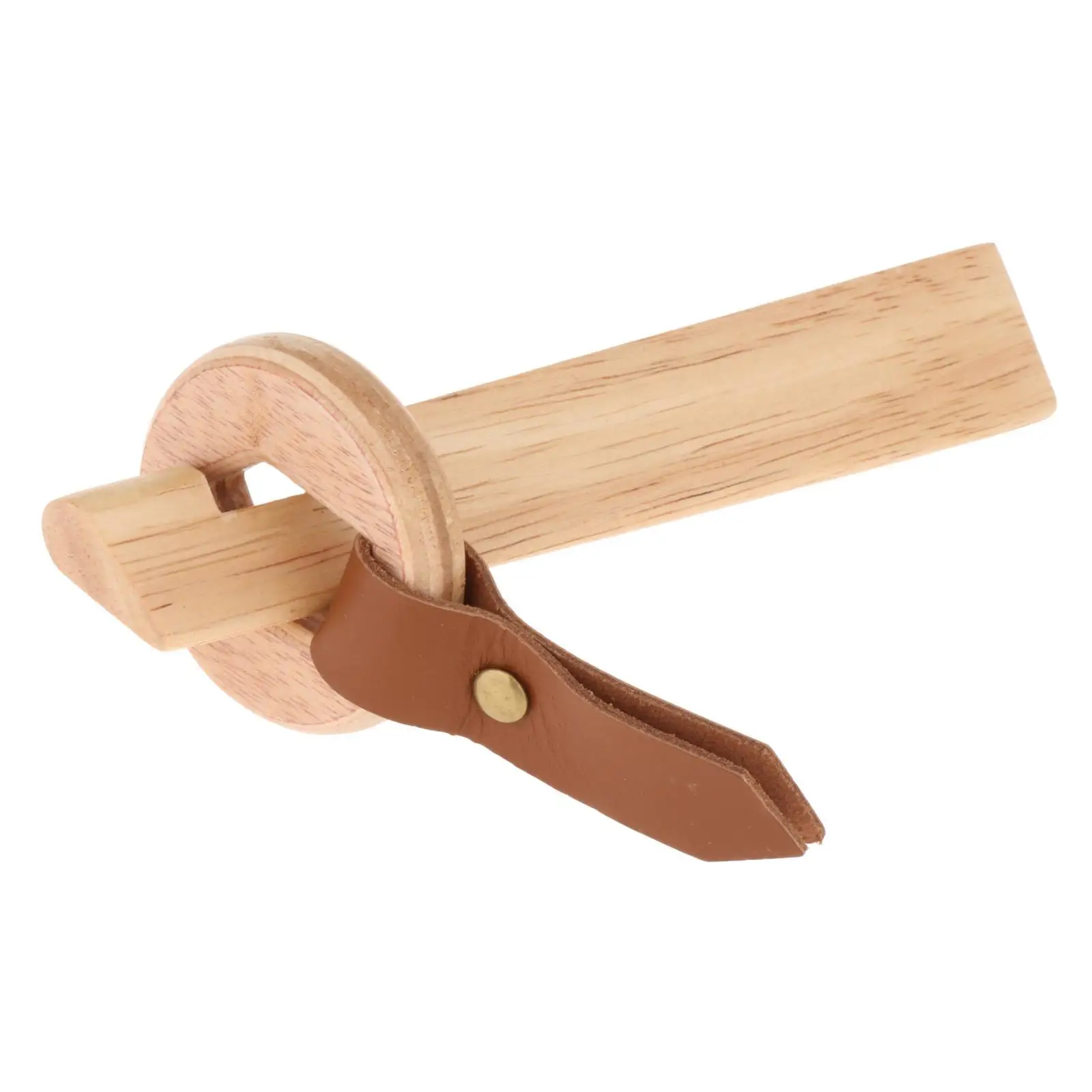 Wooden Cue Tip Clamp Tool for Pool Billiard Stick Repair Snooker Fastener Press Portable Reusable Accessory