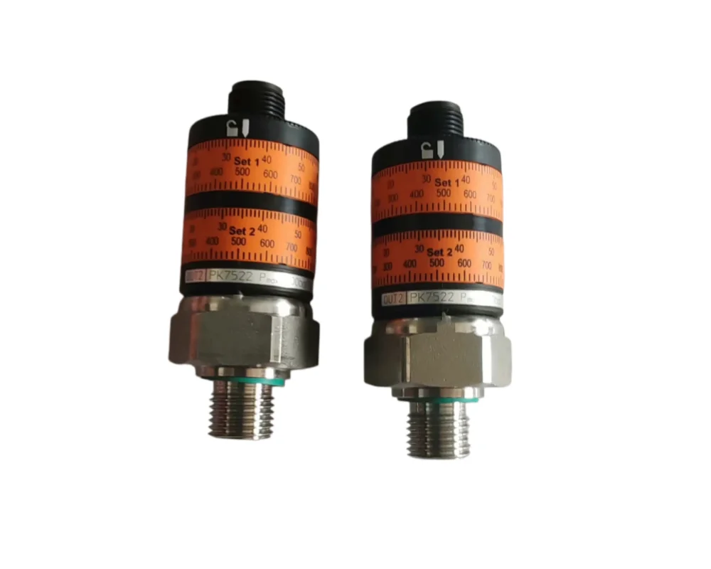 PK7522 Electronic Pressure Switch 0-100Bar Industrial Pressure Sensor Dual Output G1/4 Monitoring Control Unit