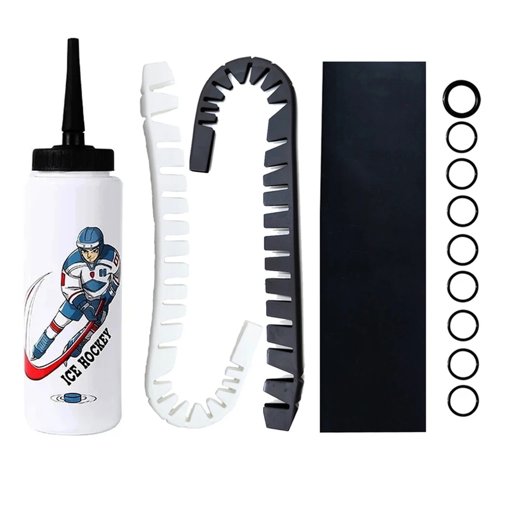 Ice Hockey Supplies Suit Hockey Stick Blade Protector With Hockey Water Bottle With Hockey Grip Tape Hockey Accessories