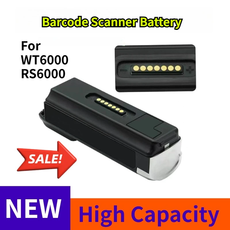 

3.7V 3400mAh BTRY-NWTRS-33MA-01 Barcode Scanner Battery for WT6000 RS6000