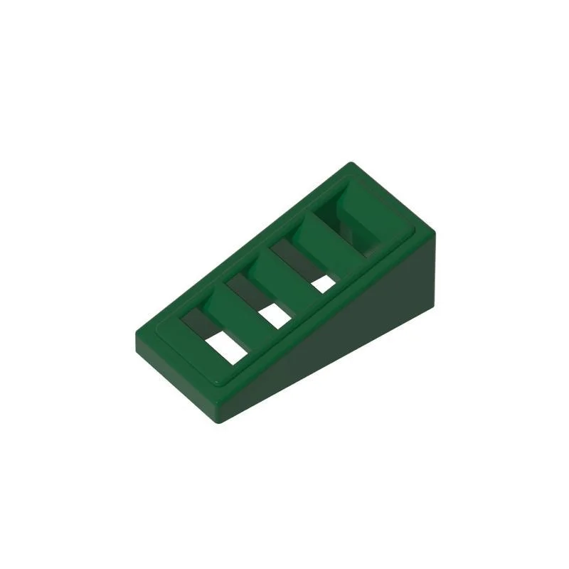 50 Stück 61409 18863 Slope 18 2x1x2/3 mit 4 Schlitzen Baustein-Spielzeug Kompatibel Lehrreich Kreativ Größe Geschenk DIY MOC – Detail 17