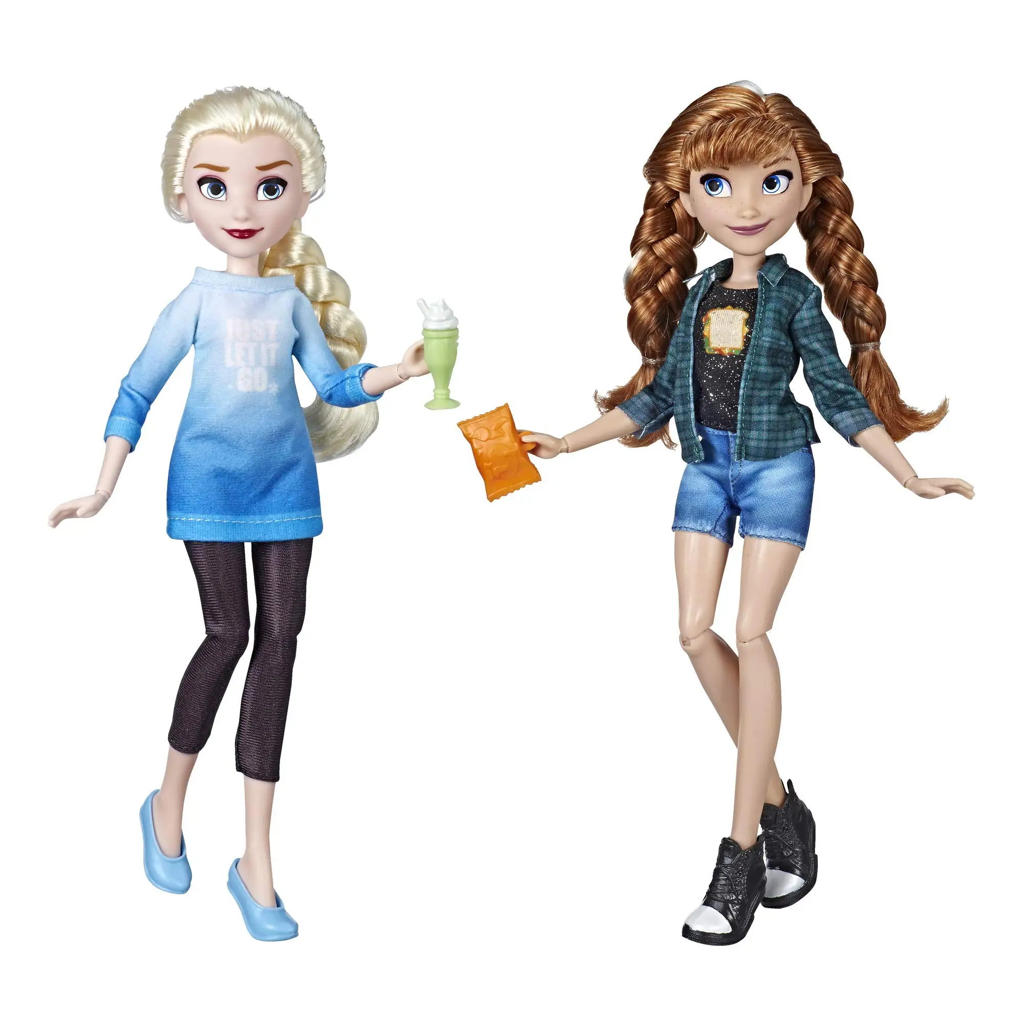 Disney Princess Ralph Breaks The Internet Movie Dolls Comfy Squad Elsa Anna Modern Princess Limited Edition Collectible Dolls