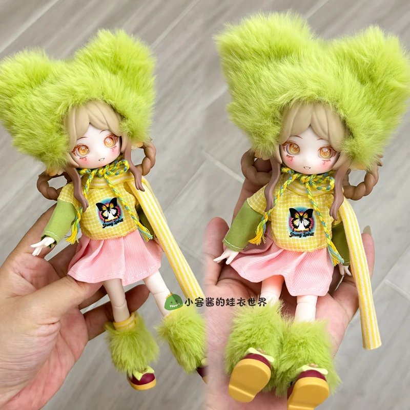 옷만 8포인트 BJD 12포인트 OB11 인형옷 11-17 센티미터 파니방 니투 아시 바디 가동형 인형 인형옷