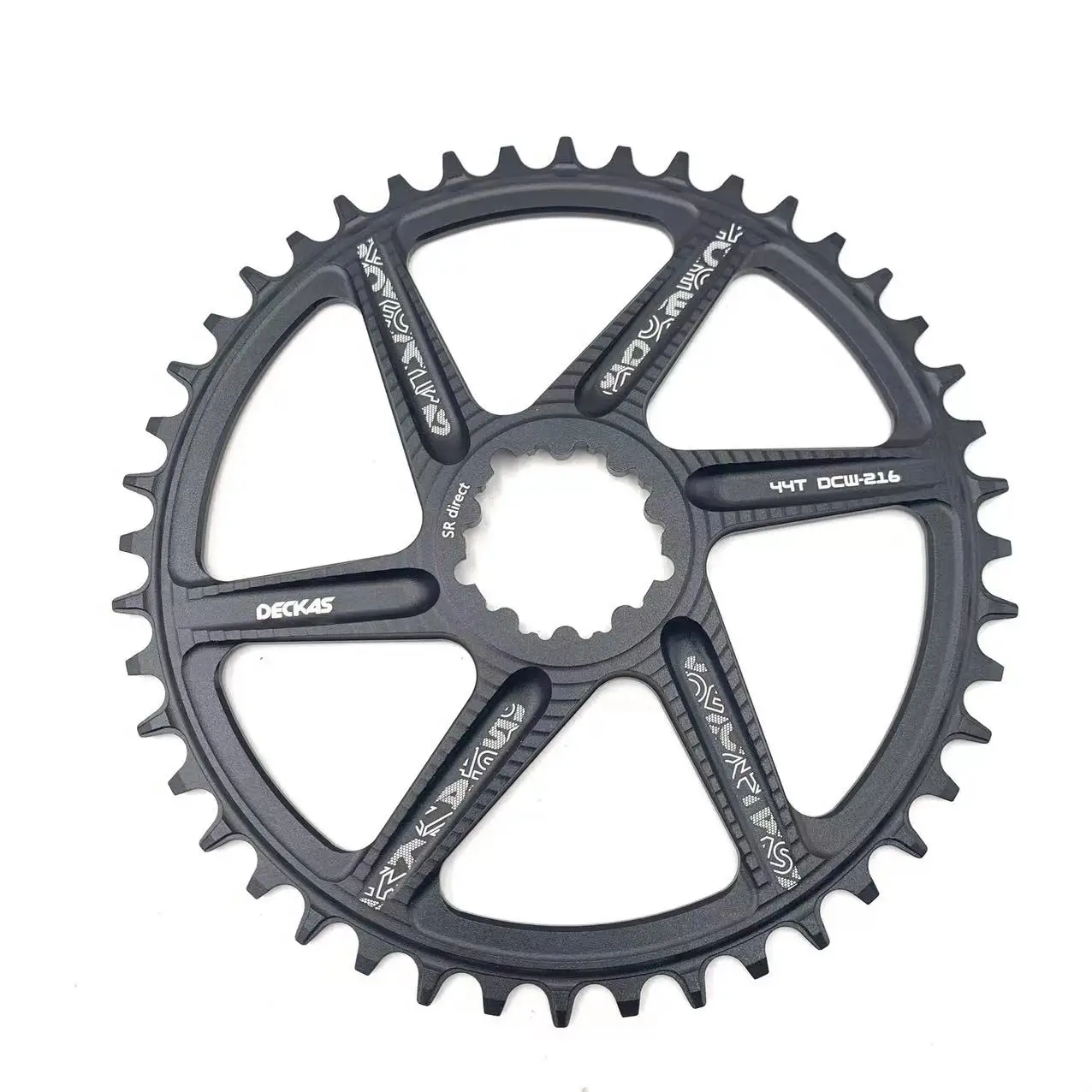 DECKAS Road Bike Chainring Direct Mount 40T 42T 44T 46T Narrow Wide Bicycle Chainwheel for SR 3 Bolts Cranksets Bike Parts