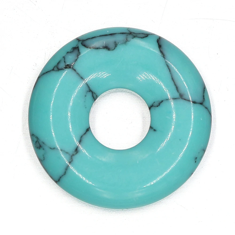 2 PCS Round Large Hole Stone Beads Natural Tiger Eye Stone Unakite DIY Jewelry Making Necklace Earrings Bracelet Accessories