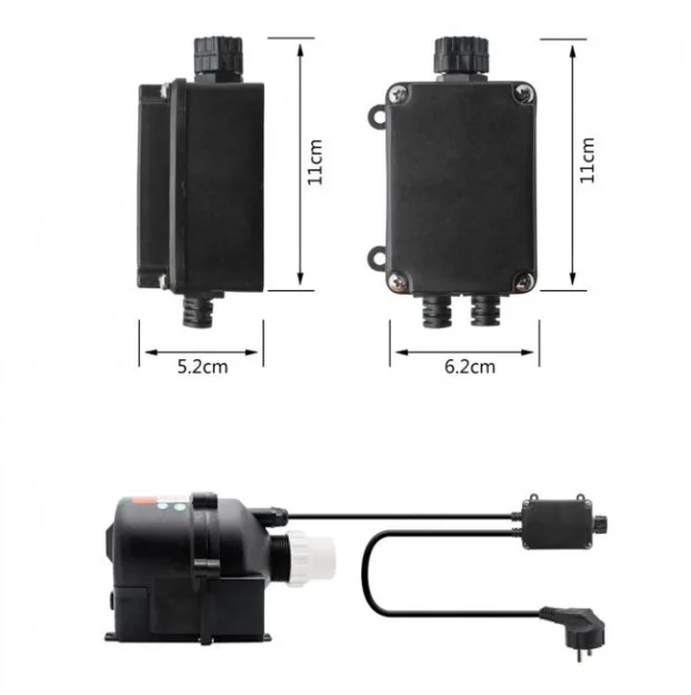 Elektryczna przenośna dmuchawa powietrza 1HP 0.75KW do spa, wanny z hydromasażem i wann