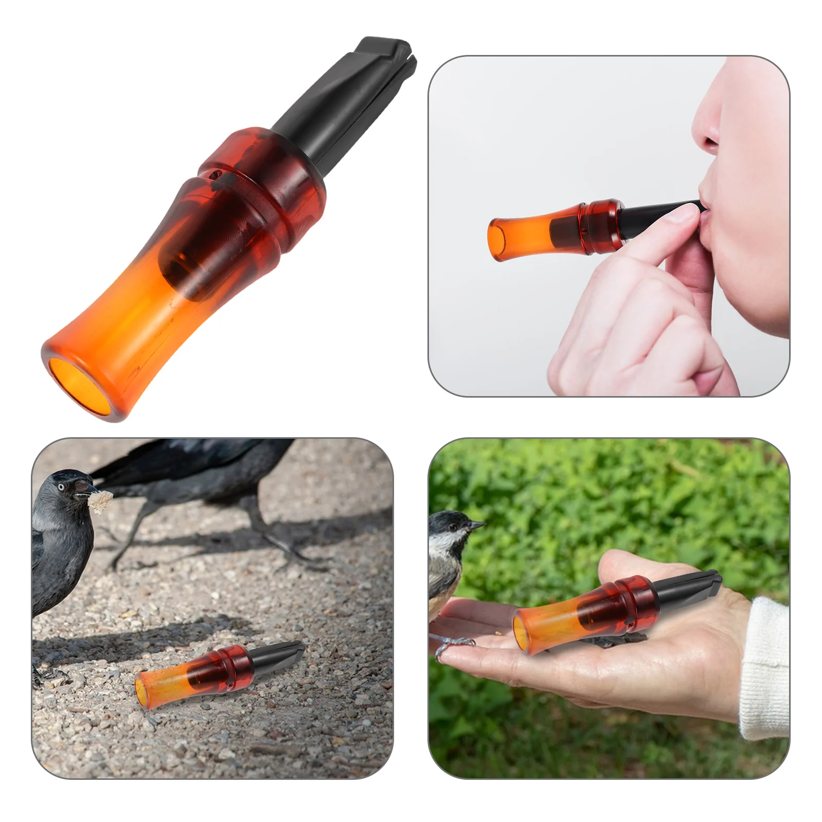 

Portable Crow Call Realistic Imitation Bird Whistle Outdoor Loud Sound Survival Crow Caller Decoy Bird Noise Maker
