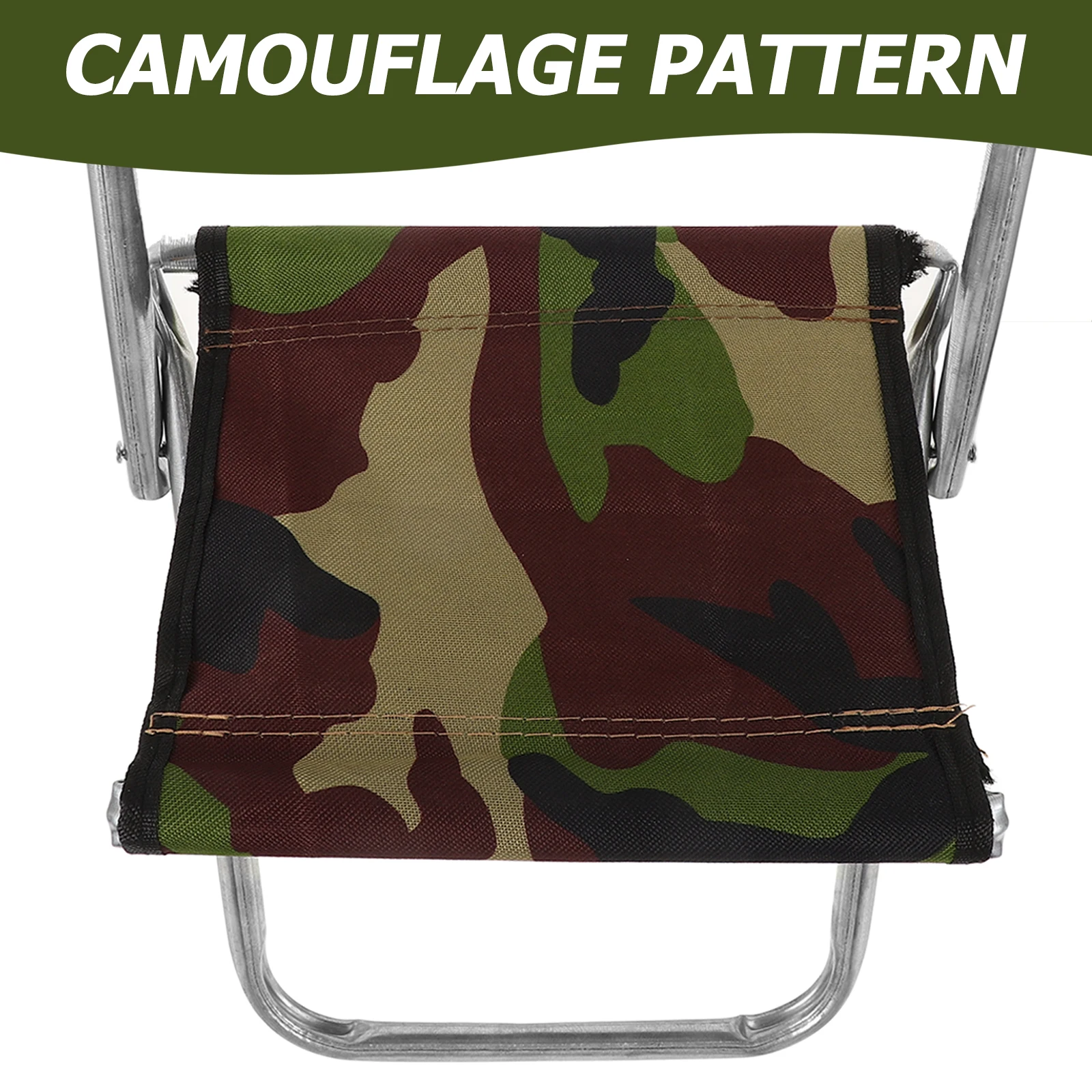

Portable Folding Stool Camping Camouflage Chair Outdoor Lightweight Fishing Foldable for Chairs