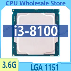 Intel Core I3 8100T i3-8100T 3.1GHz quad-core Four-threaded 6M 35W LGA 1151  CPU Processor - AliExpress