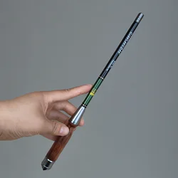 Ultralight Portable Pocket Stream Fishing Rod for Horse Mouth White Bar Portable Short Knot Stream Hand Rod for Shrimp