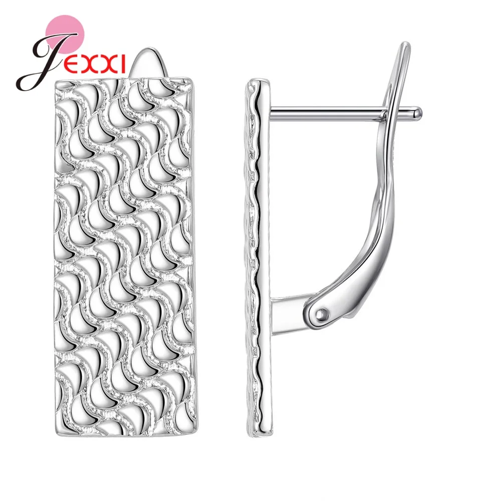 925 Sterling Silver Hoop Earrings Findings Ear Wire Hoops Earrings For DIY Jewelry Making Supplies Accessories