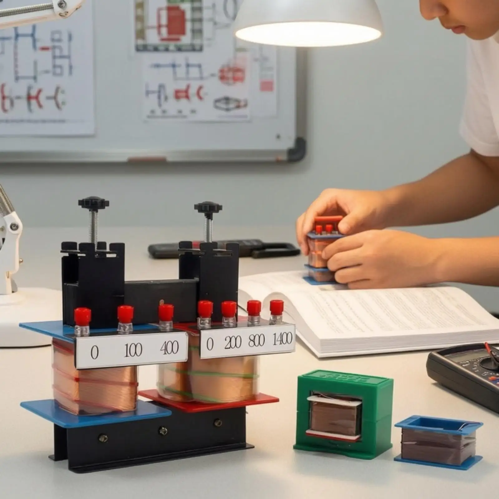 Detachable Power Converter Adjustable Teaching Model Compact