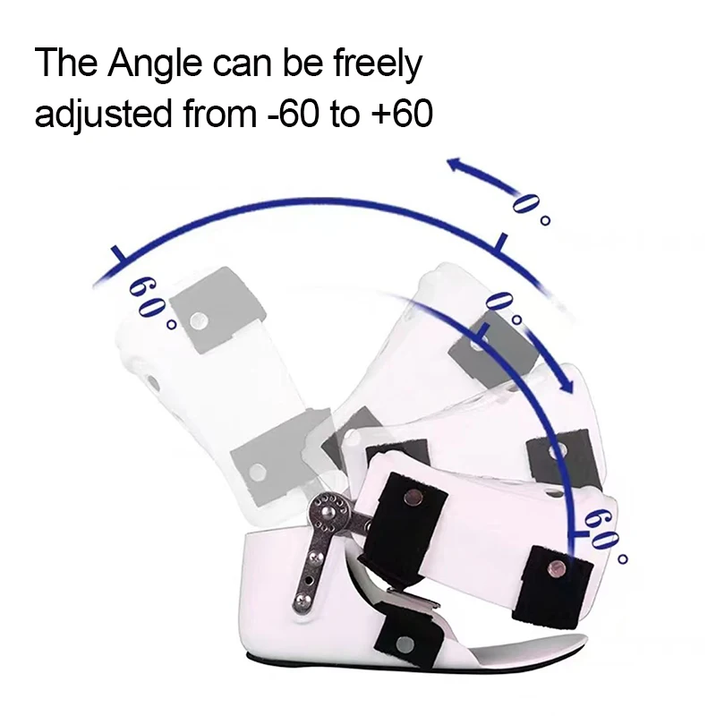 1Pcs AFO Drop Foot Support Splint Ankle Foot Orthosis Brace for Stroke Foot Drop Charcot Achilles Tendon Contracture Disease