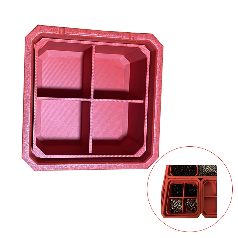 Tool Box Inner Box for MILWAVKEE 8435 Professional Screw Storage Box Multi Portable Parts Storage Boxes Service Worker Toolbox
