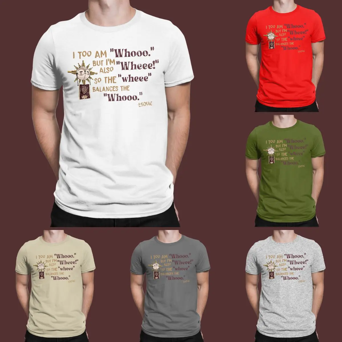 Men's T-Shirts Character Quote In Game Clair Obscur Expedition 33 Coe33  Tees Short Sleeve  T Shirt Crew Neck Y2k Clothes
