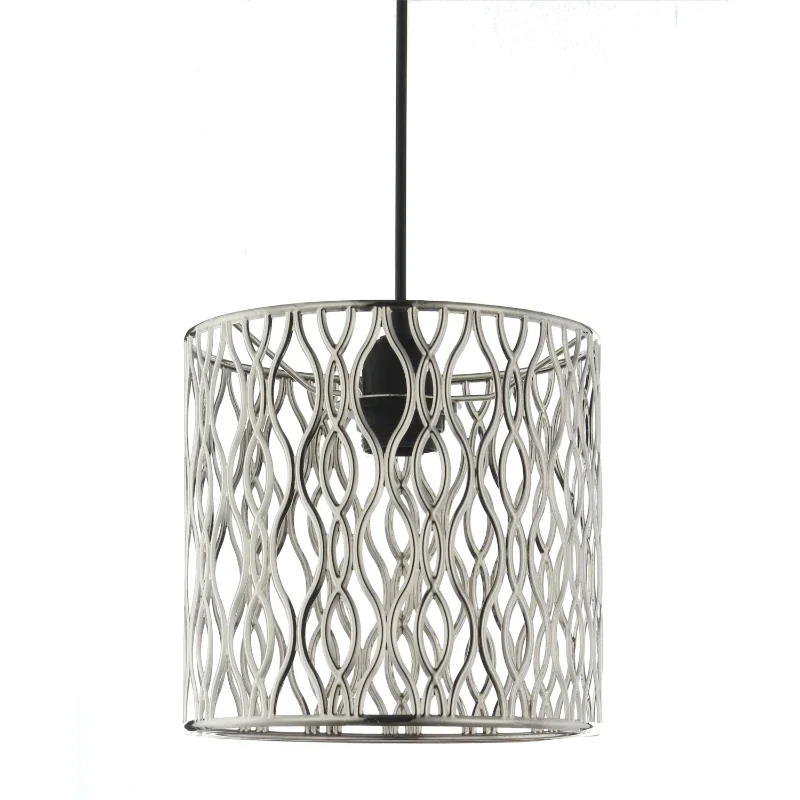 Residential Contemporary Pendant Lamp Plated Lampshade For Room Decorative Light Lamp