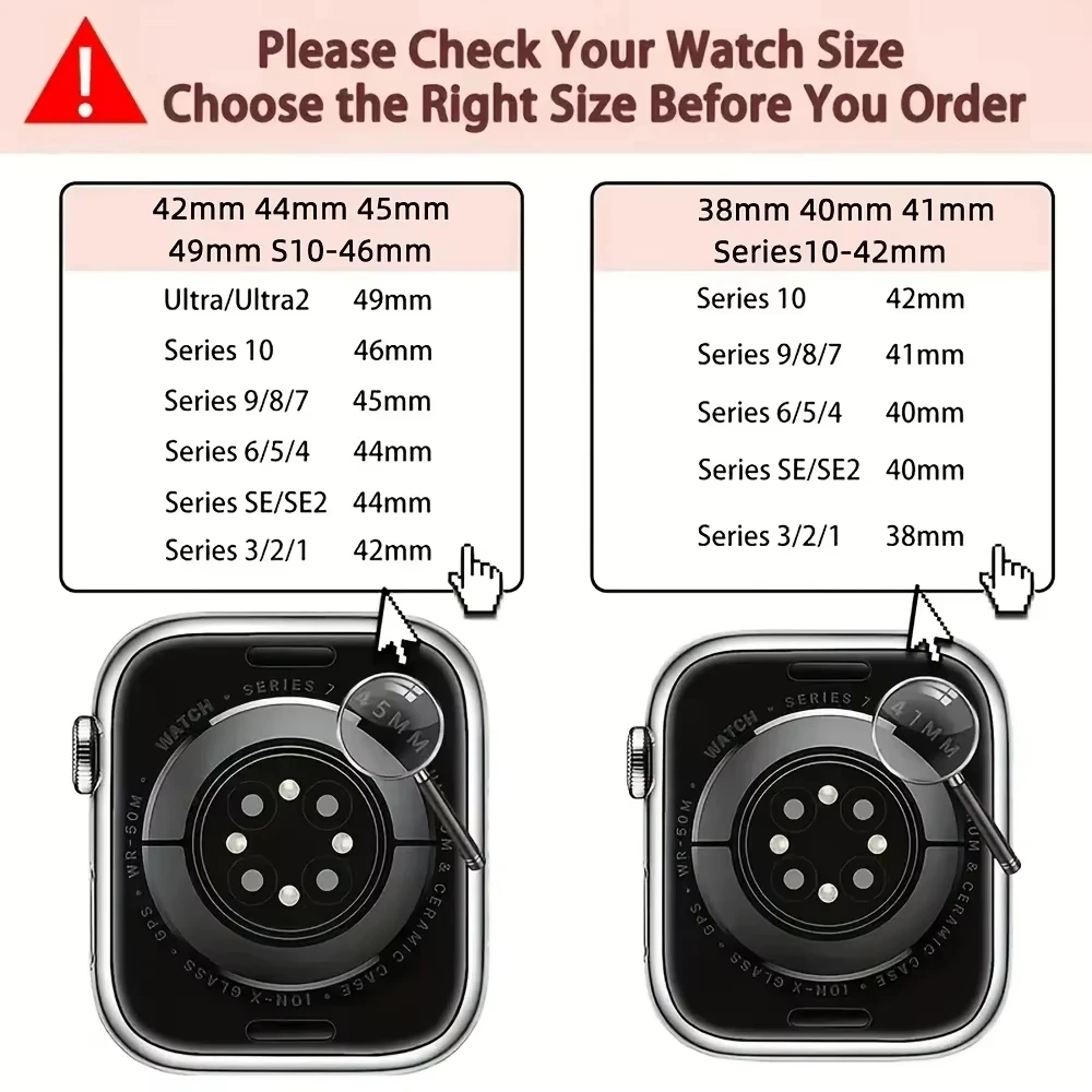 2025 nueva correa de silicona para Apple Watch band 10 46mm/42mm 44mm 40 38 45 41 pulsera deportiva iWatch series 11 987 SE ultra2 3 49mm