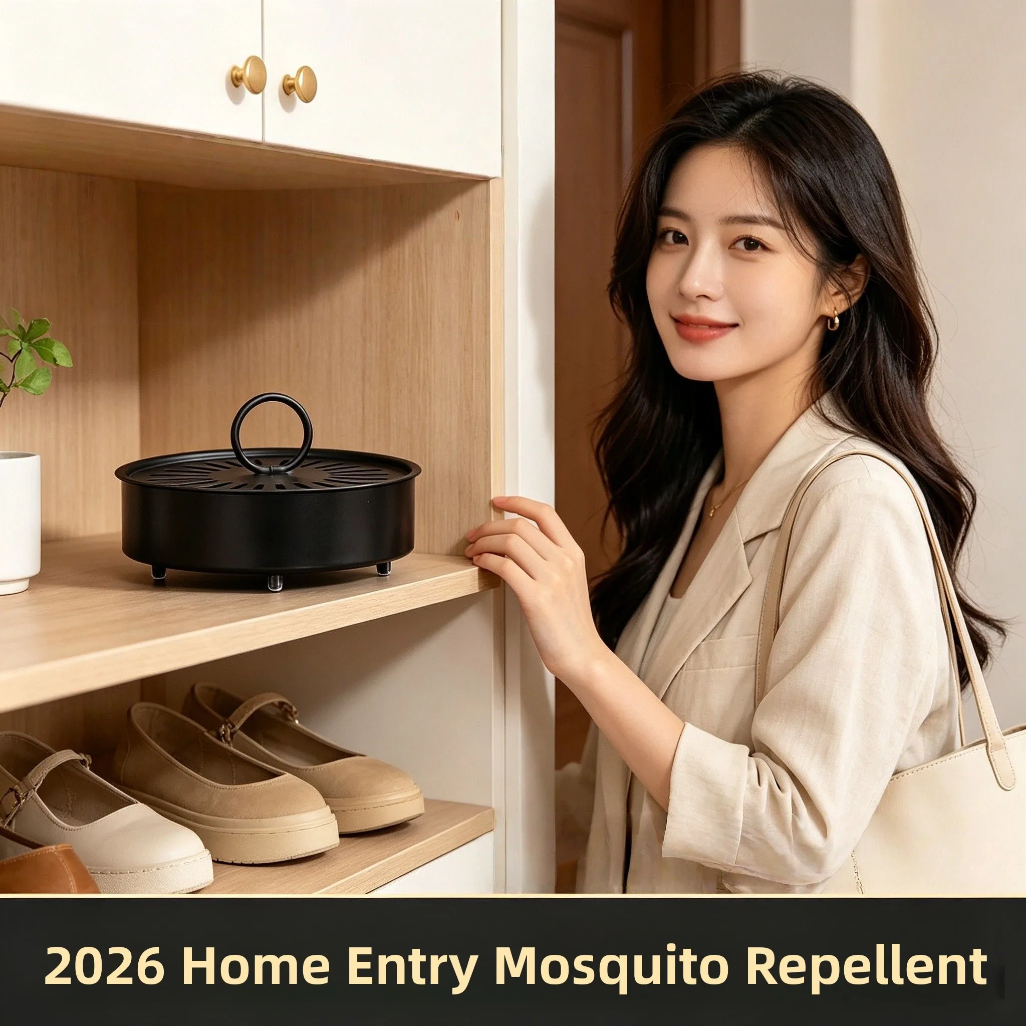 

Innovative Stainless Steel Mosquito Coil Tray with Lid Heat Resistant Ash Catching Plate Home Use Creative Storage Organizer
