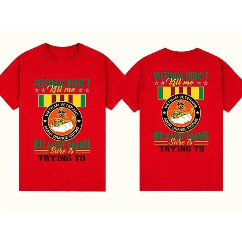 Vietnam Didn't Kill Me But Agent Orange Is Trying To Veteran shirt 2 sid