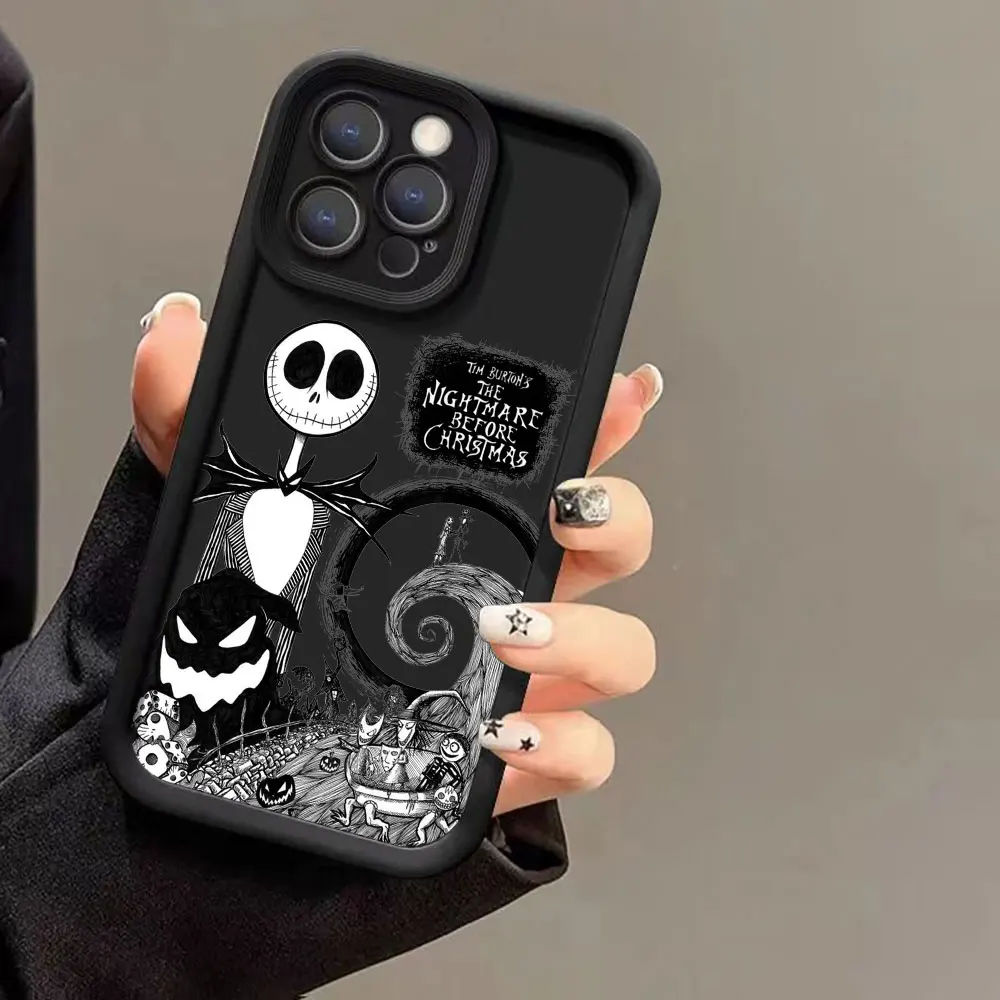 The Nightmare Before Christmas Case For Infinix Note Hot 40 30 Pro Vip 40I 30I 12G96 20 Play Tecno Camon Spark 10 20 Pro Cover