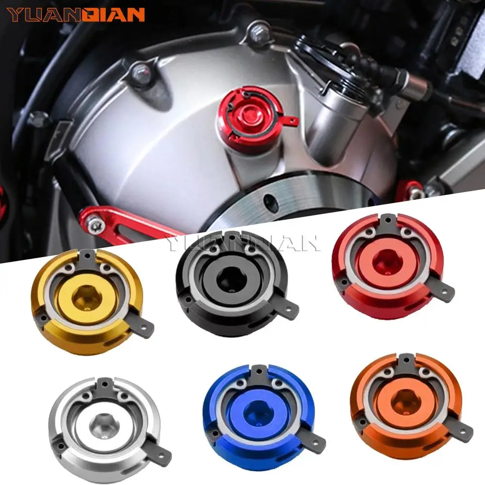 For Honda CBR600 CBF1000 VTR1000 VF750S MSX GROM 125 RC51 RVT1000 Motorcycle Engine Oil Filter Cover Reservoir Oil Plug Cap Bolt 