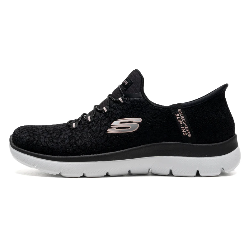 

Skechers Повседневная обувь Амортизирующая и дышащая женская обувь Повседневная дорожная обувь 150125-Blk
