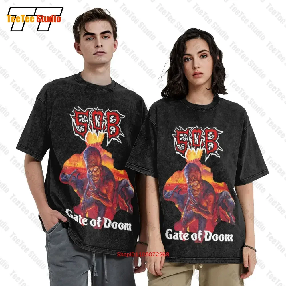 S O B Vintage Oversized T-Shirt Terrorizer Napalm Death Entombed Godflesh Brutal Truth Disfear Outo UT32