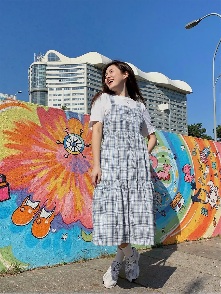 فساتين نسائية كاجوال ويوم مستقيمة للخريف بياقة مدورة ورقبة عالية ورقبة ثابتة ورقبة دائرية نصف الياقة المدورة وطية صدر السترة فريدة من نوعها #4