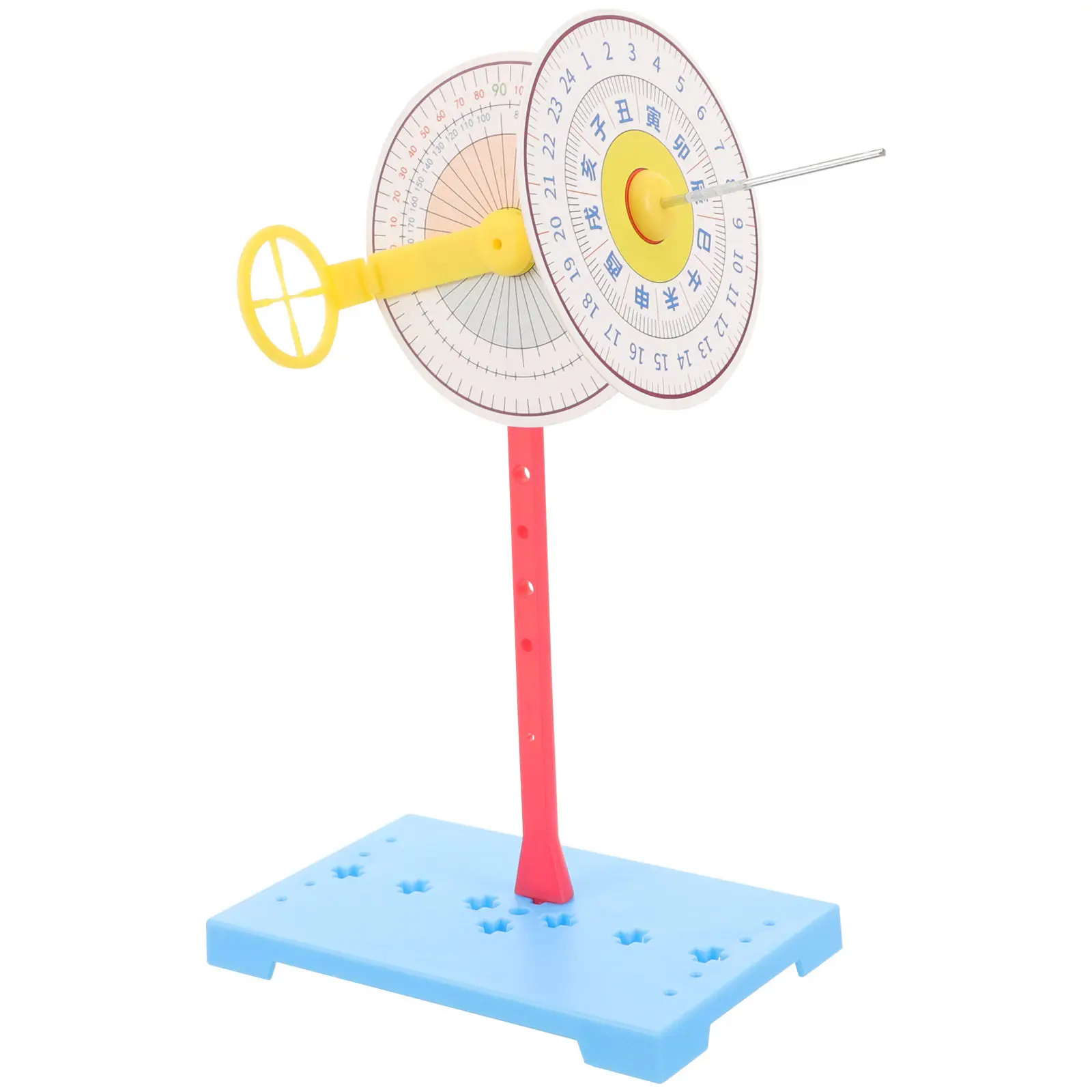 

DIY Sundial Science Project Making Kit Assembled Sun Scientific Kids Educational Tool for Geography Experiments and Nature Study