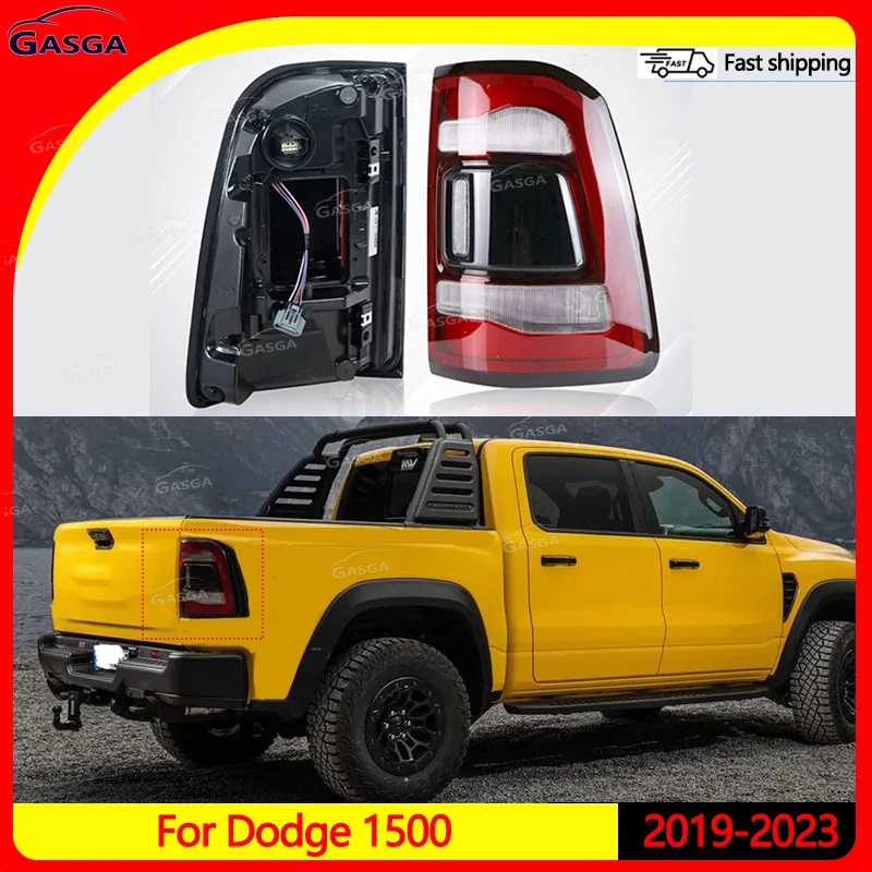 Rear Tail Light Tail Lamp Taillights Rear Lamps Blind Spot Tail Light Assembly For Dodge 1500 2019-2023 Taillight Tail Lamp