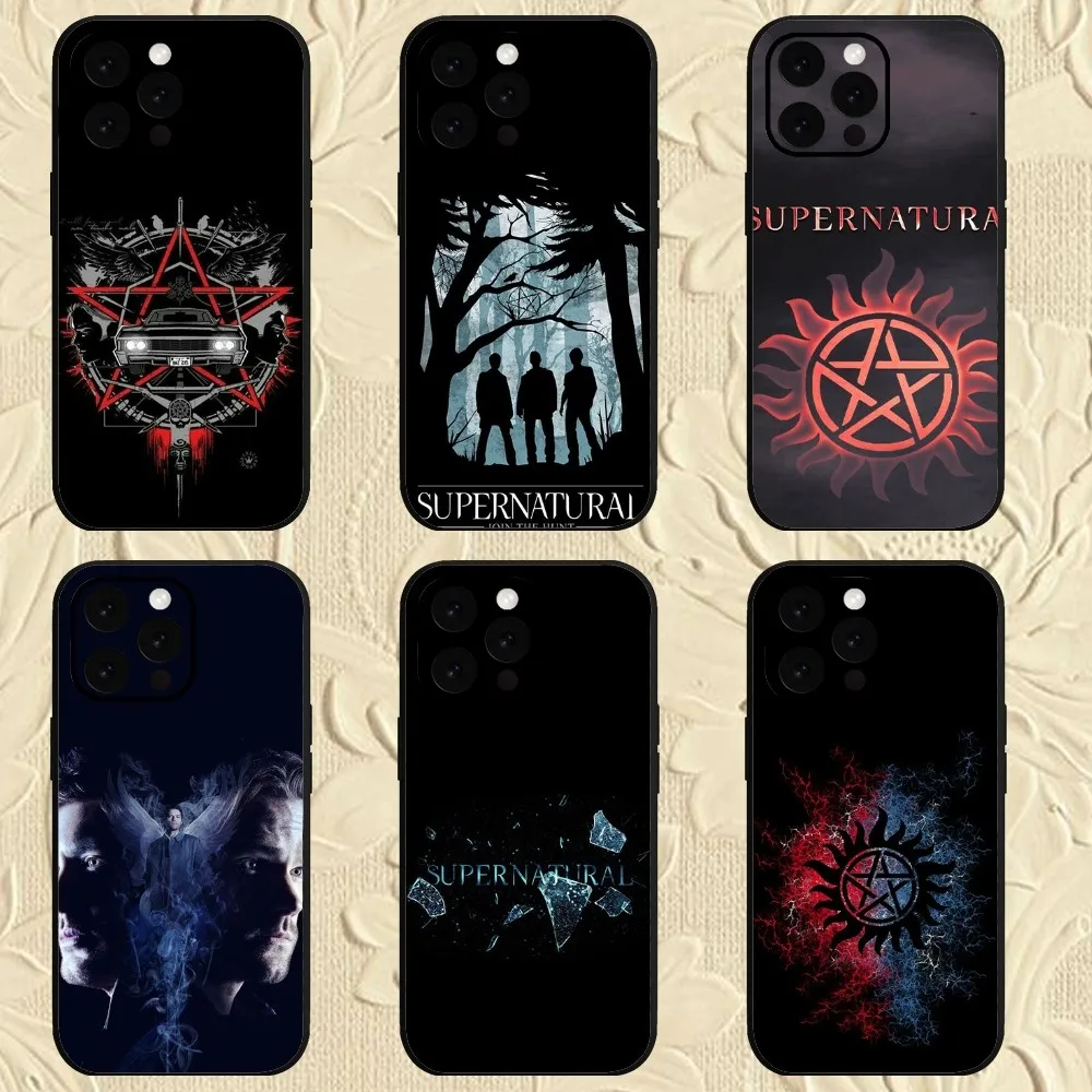 Supernatural TV  Phone Case For iPhone Mini 11 12 13 14 15 Pro XS Max X Plus SE XR Shell