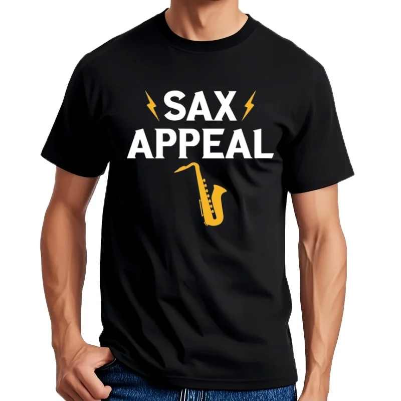 Camiseta Ive Got Sax Appeal, camisetas de algodón puro, Idea de regalo, camisetas y camisetas de manga corta, camiseta