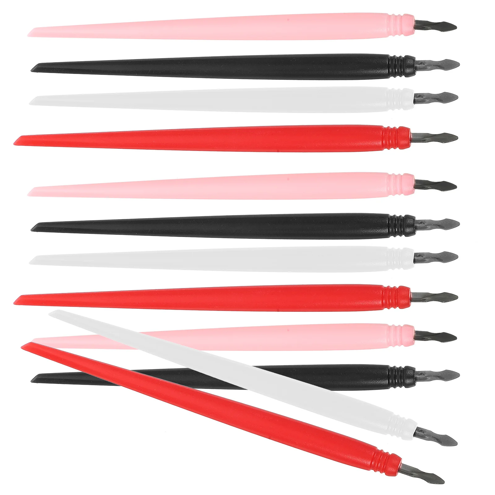 12 قطعة عصا رسم الخدش أطراف حديدية شكل كلاسيكي لتجربة معززة أقلام رسم الخدش أقلام كشط الرسم #4